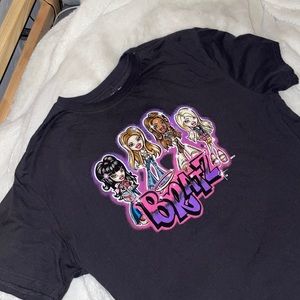 black Bratz t-shirt from target, size 2x